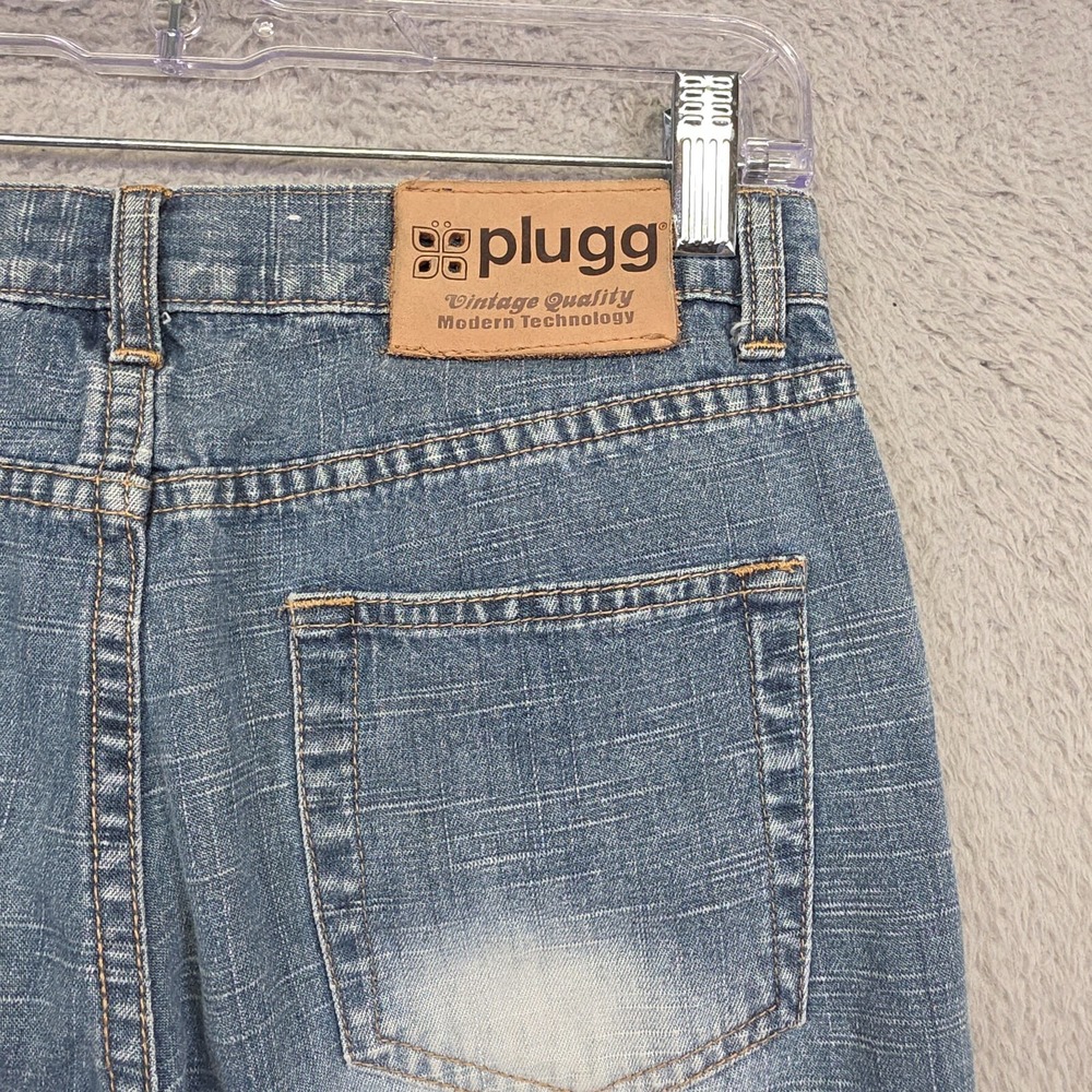 Plugg Women's Blue Flare Jeans - Picture 8 of 16